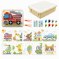Kinderen Kerst 3D Paddenstoel Nagelbord Speelset