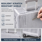 Thickened Waterproof Clear Luggage Cover Wear Resistant Transparent Suitcase Protective Dust Cover