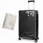 Thickened Waterproof Clear Luggage Cover Wear Resistant Transparent Suitcase Protective Dust Cover