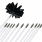 Rotary Chimney and Dryer Duct Cleaning Brush Kit with Flexible Rods and Nylon Brush Head for Boiler and Pipe Cleaning