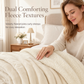 ⏳Time-Limited Special⏰Double Layer Thickened Flannel and Sherpa Fleece Throw Blanket Warm Air Conditioning Blanket
