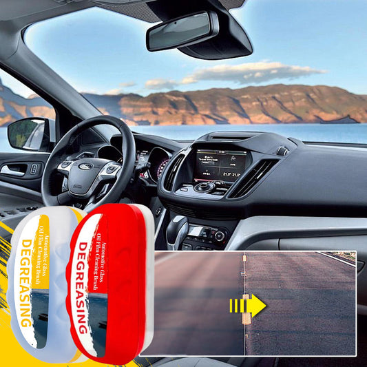 📢📢 2 Kopen = 1 Gratis!! ⏰ Reinigingsborstel voor Oliefilm op Autoglas