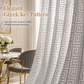 ⏳🔥TIJDELIJK 50% KORTING! ⏰✨ Geometrisch Jacquard Inbetween Gordijn – Lichtfilterend, Elegant & Duurzaam 🕊️