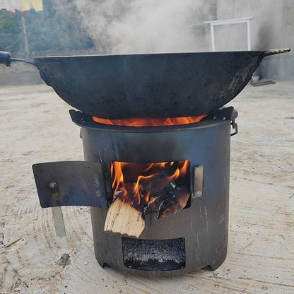 🥳2026 HOT SALE🔥🍳 50% KORTING! Draagbare Multifunctionele Kachel & Kooktoestel – efficiënte verbranding, koken & verwarmen, duurzaam metaal, makkelijk mee te nemen. Ideaal voor camping & terras! 🏕️💪