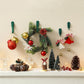 📢📢50% KORTING !! ⏰ Siliconen kerstkransbandjes en -haken (5 stuks) – Bevestig je kransen en slingers moeiteloos🎅