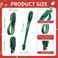 📢📢50% KORTING !! ⏰ Siliconen kerstkransbandjes en -haken (5 stuks) – Bevestig je kransen en slingers moeiteloos🎅