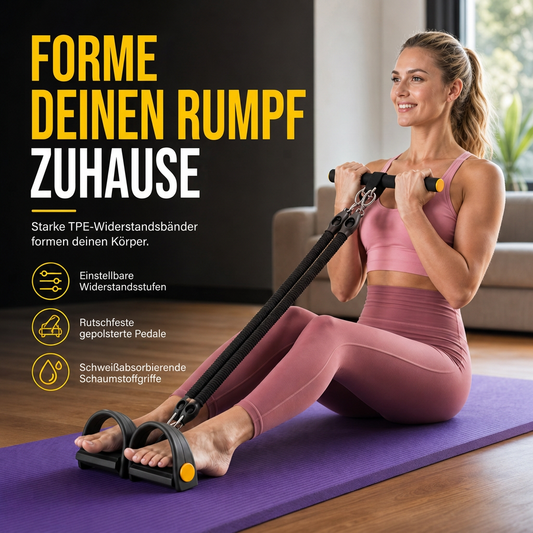 📢📢 50% korting ⏰ Multifunctionele weerstandsband met voetpedaal, elastisch trekkoord