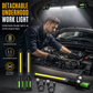 Oplaadbare LED-werklamp met Sterke Magnetische Voet voor Autoreparatie en Onderhoud