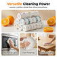 🧽 50% KORTING! ✨ Vóór-Gezeepte Wegwerp Keukendoekjes – Ingebouwd Schoonmaakmiddel Geactiveerd door Water, Dubbel Nat & Droog Gebruik, Herbruikbare Uitwasbare Non-Woven Doekjes met Geperforeerde Rol – Sterk Absorberend & Pluisvrij – 25 of 50 Vel 🧼
