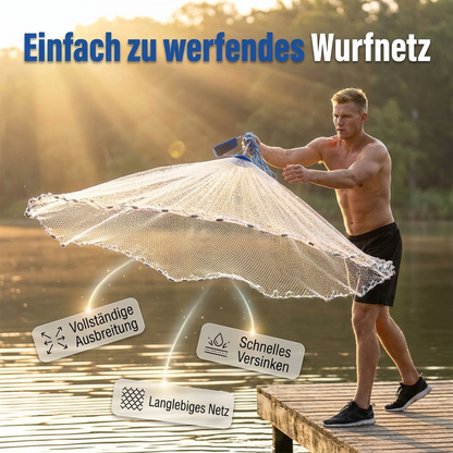 🎣 Eenvoudig te Werpen Werpnet