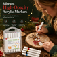 📢📢50% KORTING !! ⏰Acrylverf Stiften Set met Opbergetui voor Tekenen