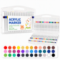 📢📢50% KORTING !! ⏰Acrylverf Stiften Set met Opbergetui voor Tekenen