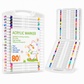 📢📢50% KORTING !! ⏰Acrylverf Stiften Set met Opbergetui voor Tekenen