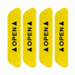 📢📢50% KORTING !! ⏰4 Stuks Reflecterende Waarschuwingsstickers voor Autoportieren OPEN Veiligheid Anti-Aanrijding Stickers