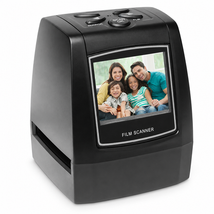 📢📢 50% KORTING📸Draagbare 35mm Film- & Diascanner – 2,36" LCD-scherm voor Eenvoudige Fotodigitalisering