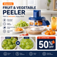 Transparent Electric Fruit and Vegetable Peeler